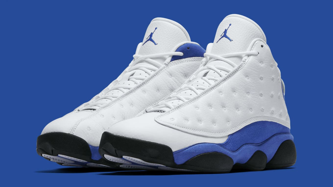 blue and white jordans that just came out