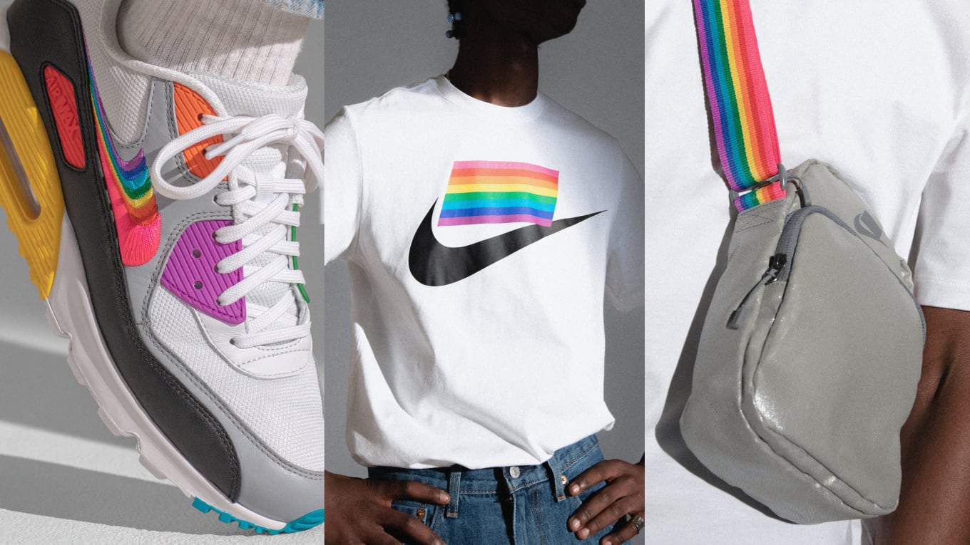 nike rainbow outfit