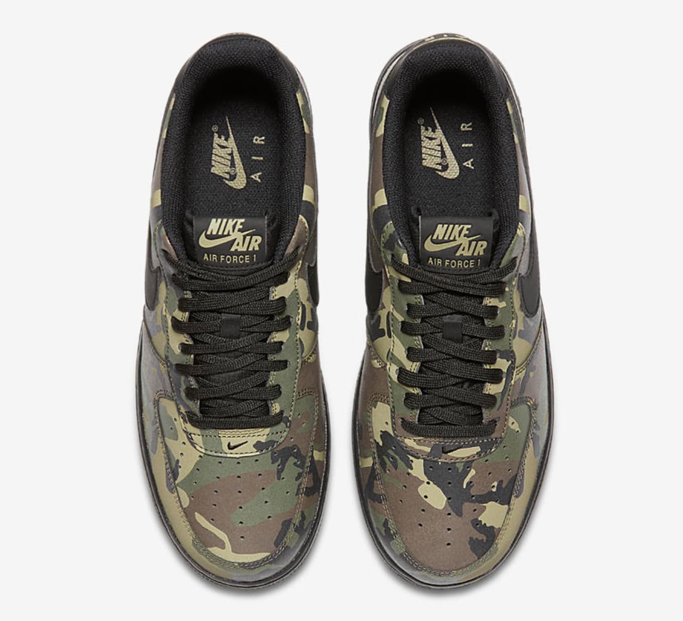 nike air force 1 low reflective woodland camo