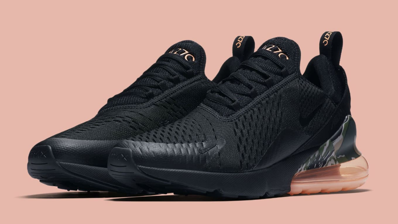 nike air max 270 black and rose gold