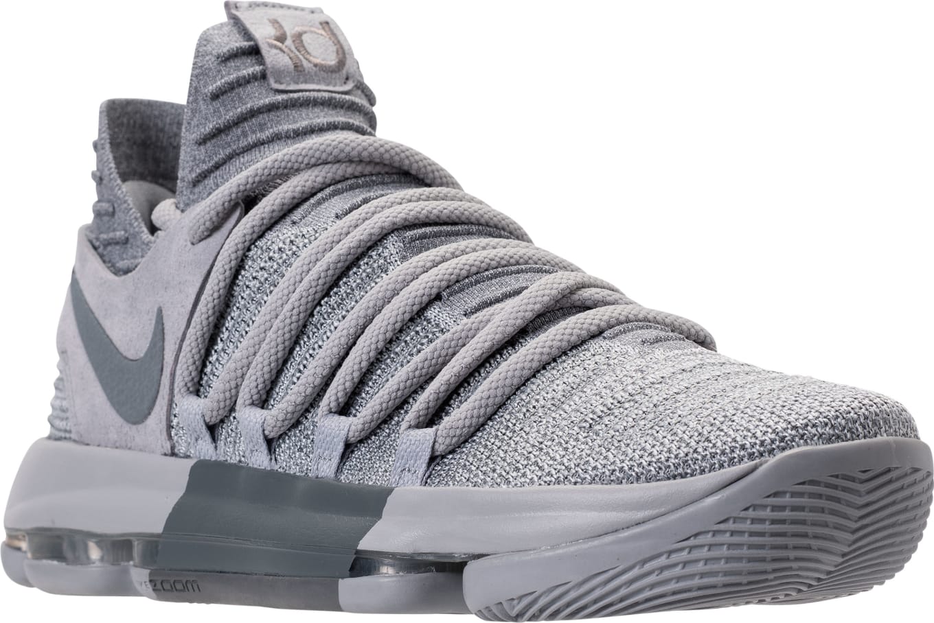 Nike KD 10 Wolf Grery Cool Grey Release