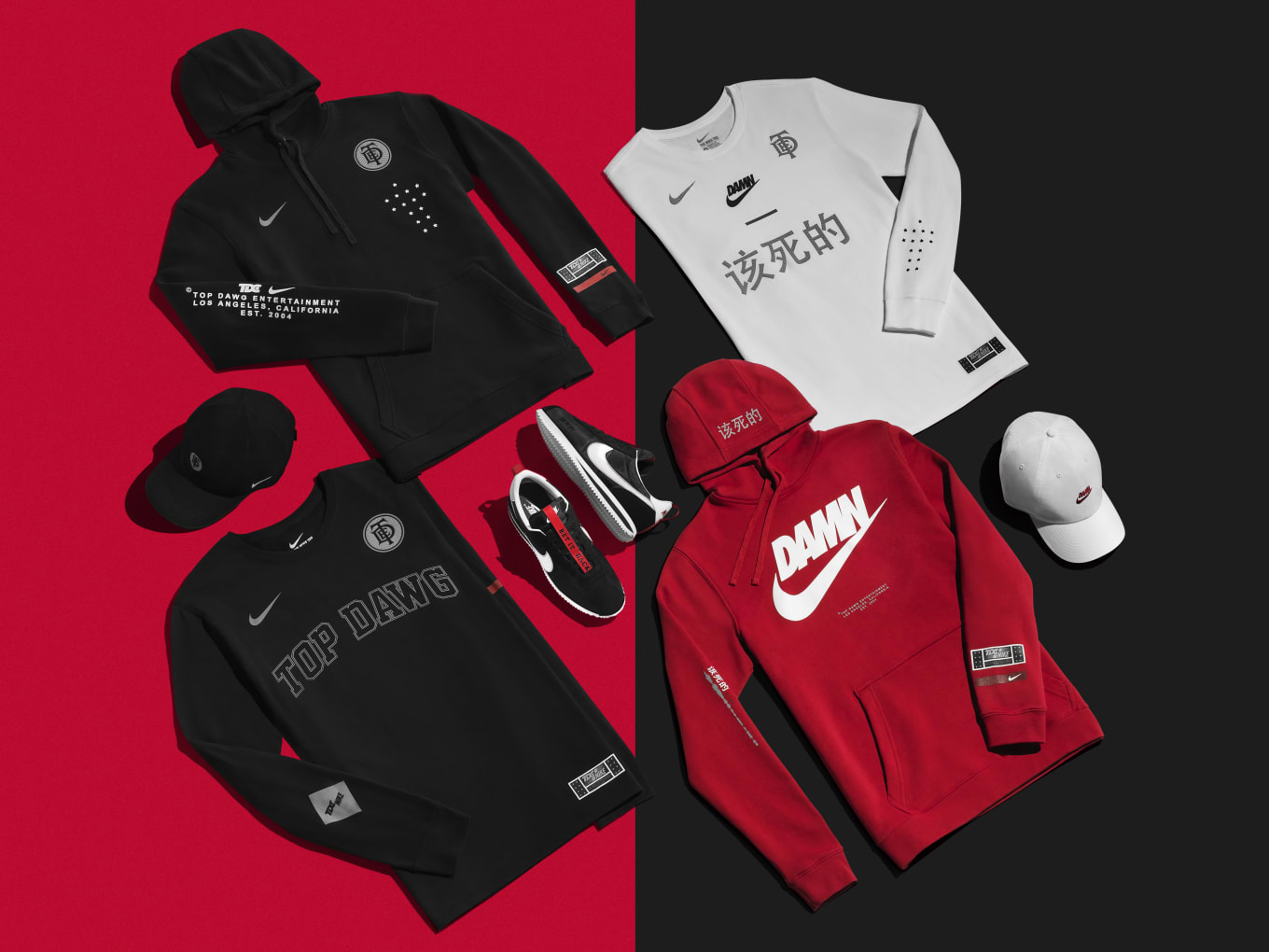 Nike x TDE Championship Tour Merch 