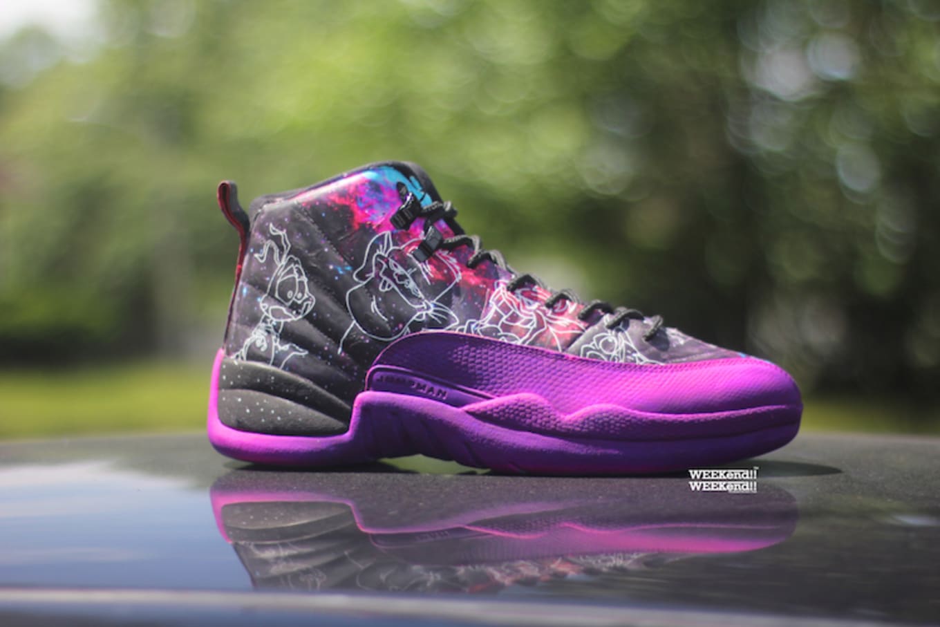 Custom space jam shoes outlet