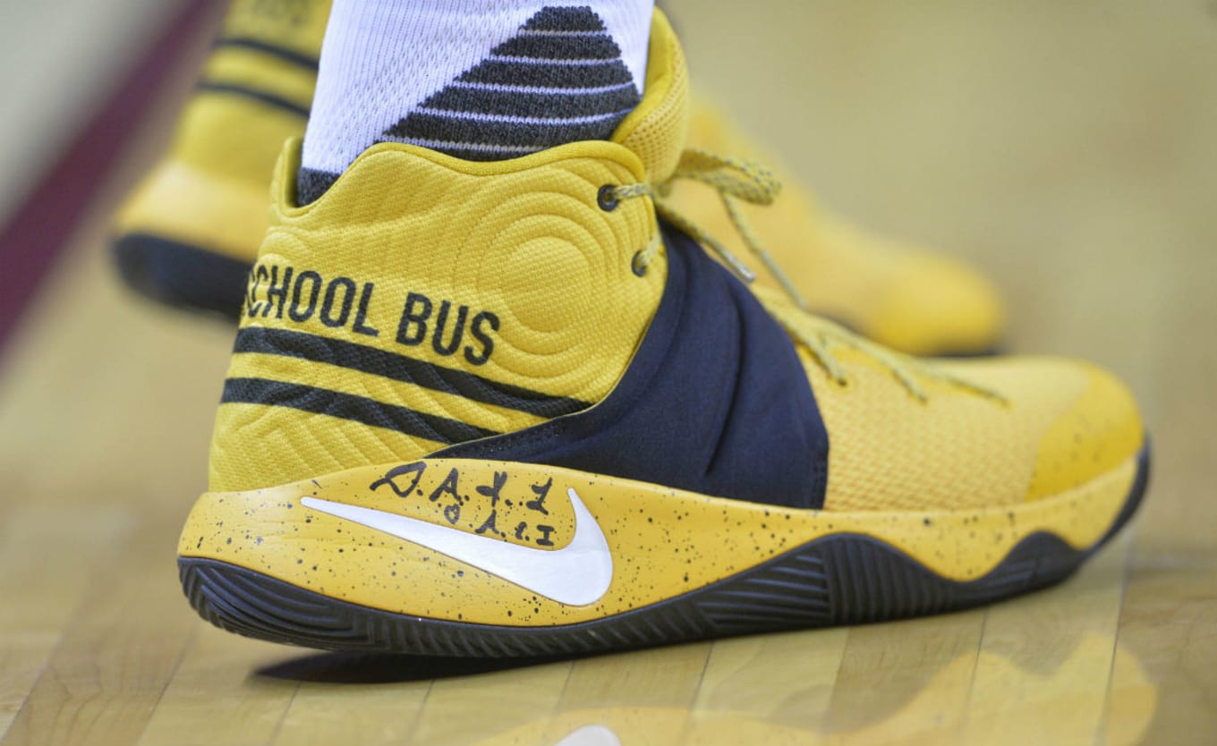 Nike school bus shoes top