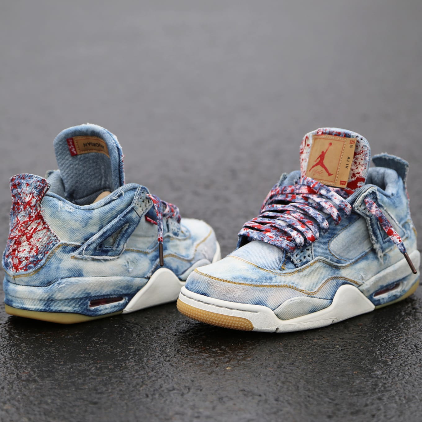 distressed levi jordan 4