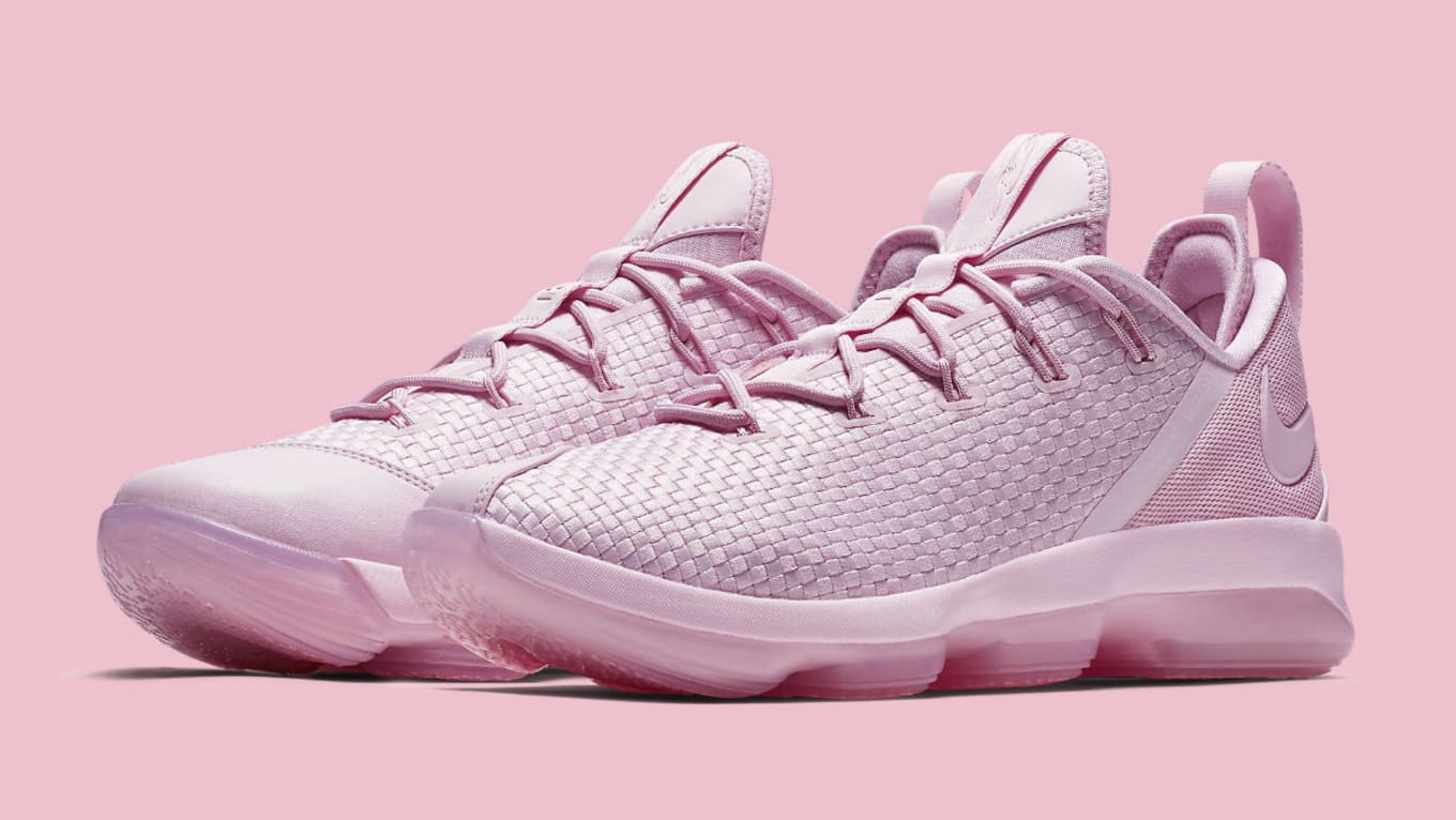 Pink lebrons 14