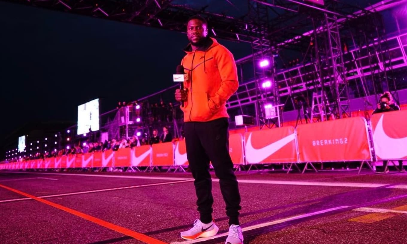 Kevin Hart Nike Zoom Vaporfly Elite Breaking2 Sole Collector