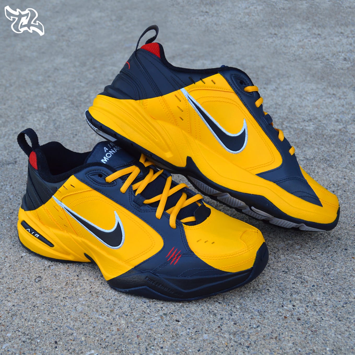 nike air monarch 4 custom