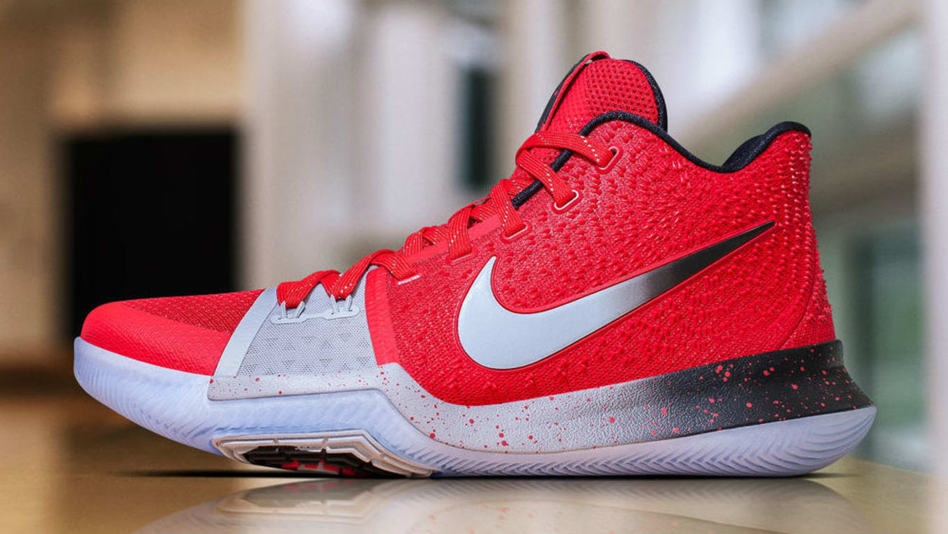 all red kyrie 3