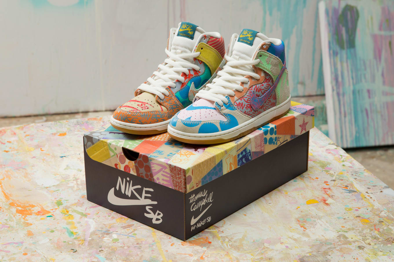 custom nike sb dunk high