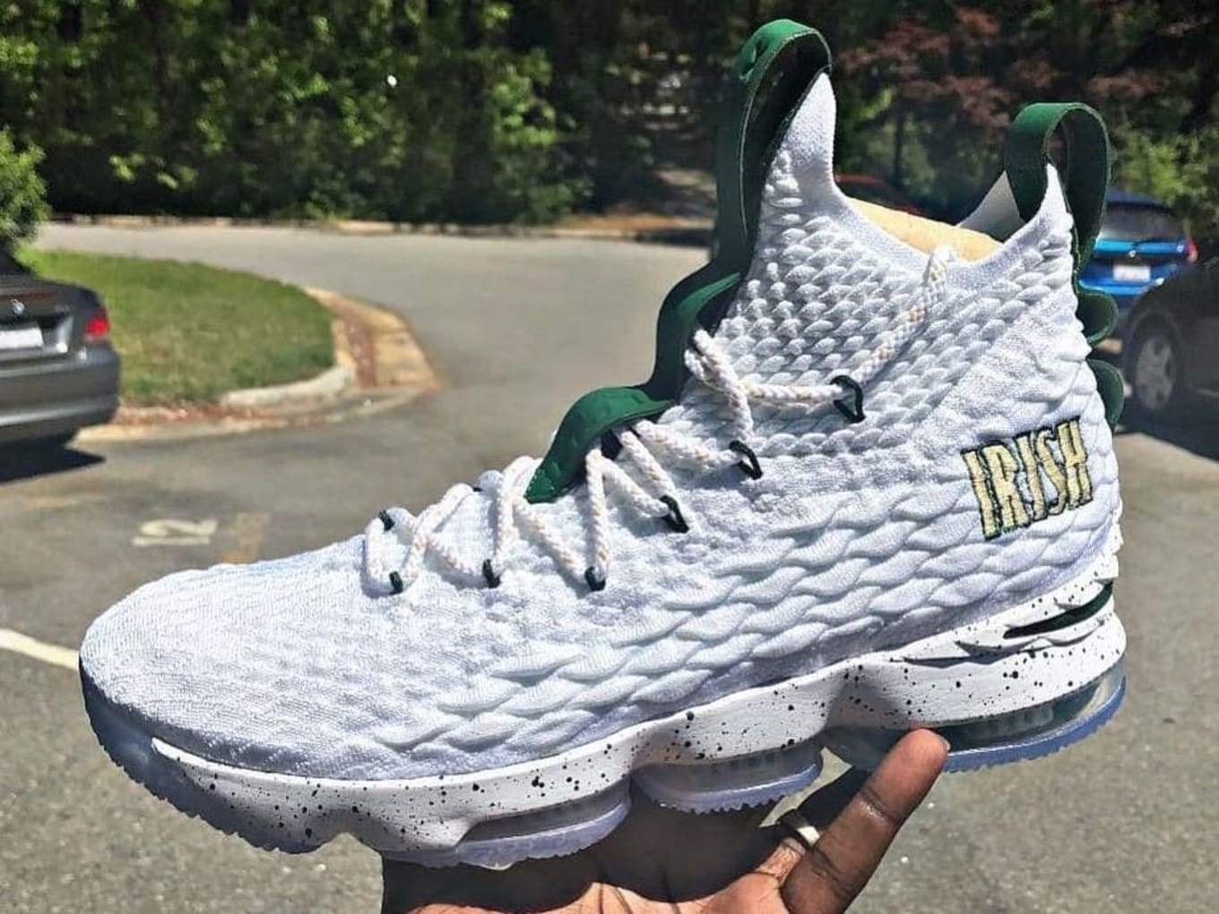 Nike lebron irish shoes deals