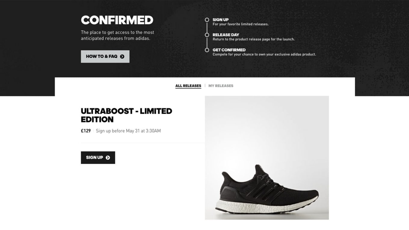 Ontoegankelijk Vervagen Onderzoek het Adidas Confirmed Release Online | Sole Collector