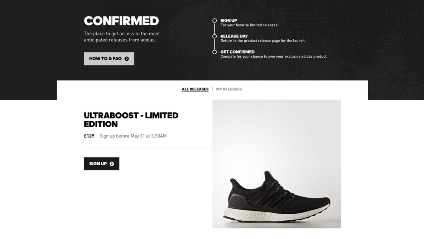 Adidas Confirmed Release Online | Sole