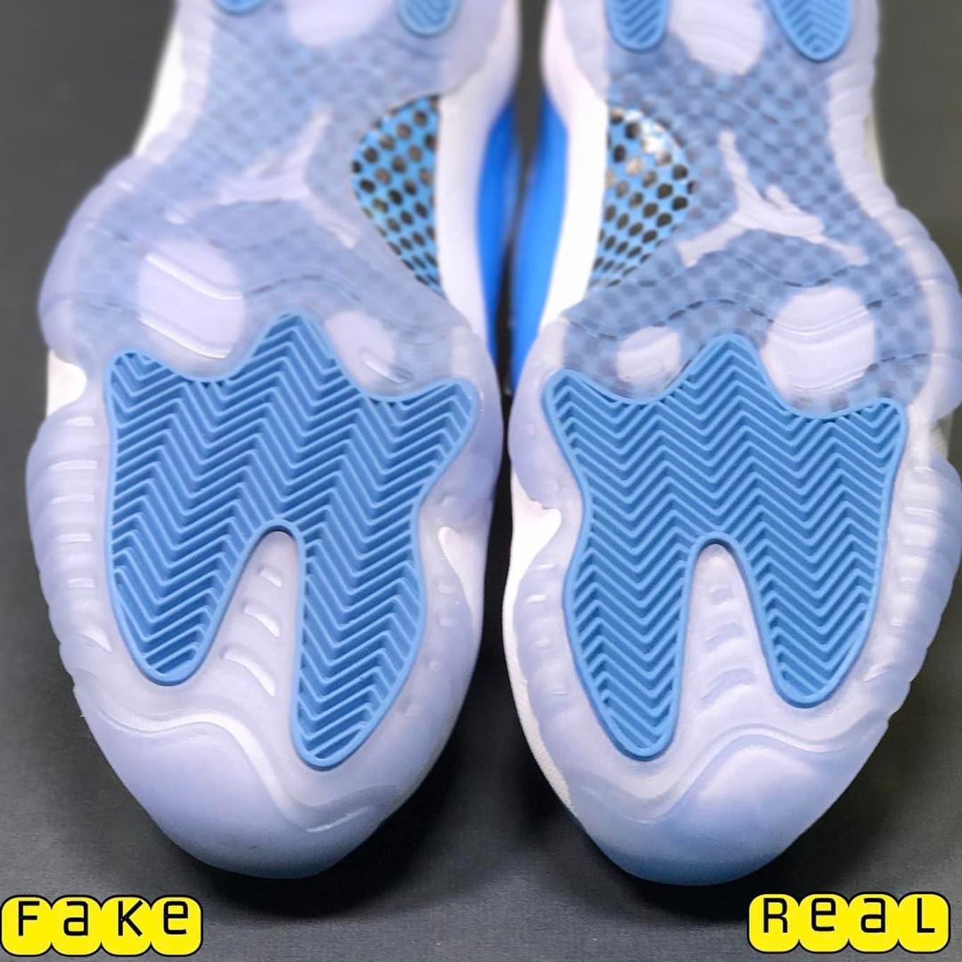 Air Jordan 11 Low UNC Real Fake Legit 