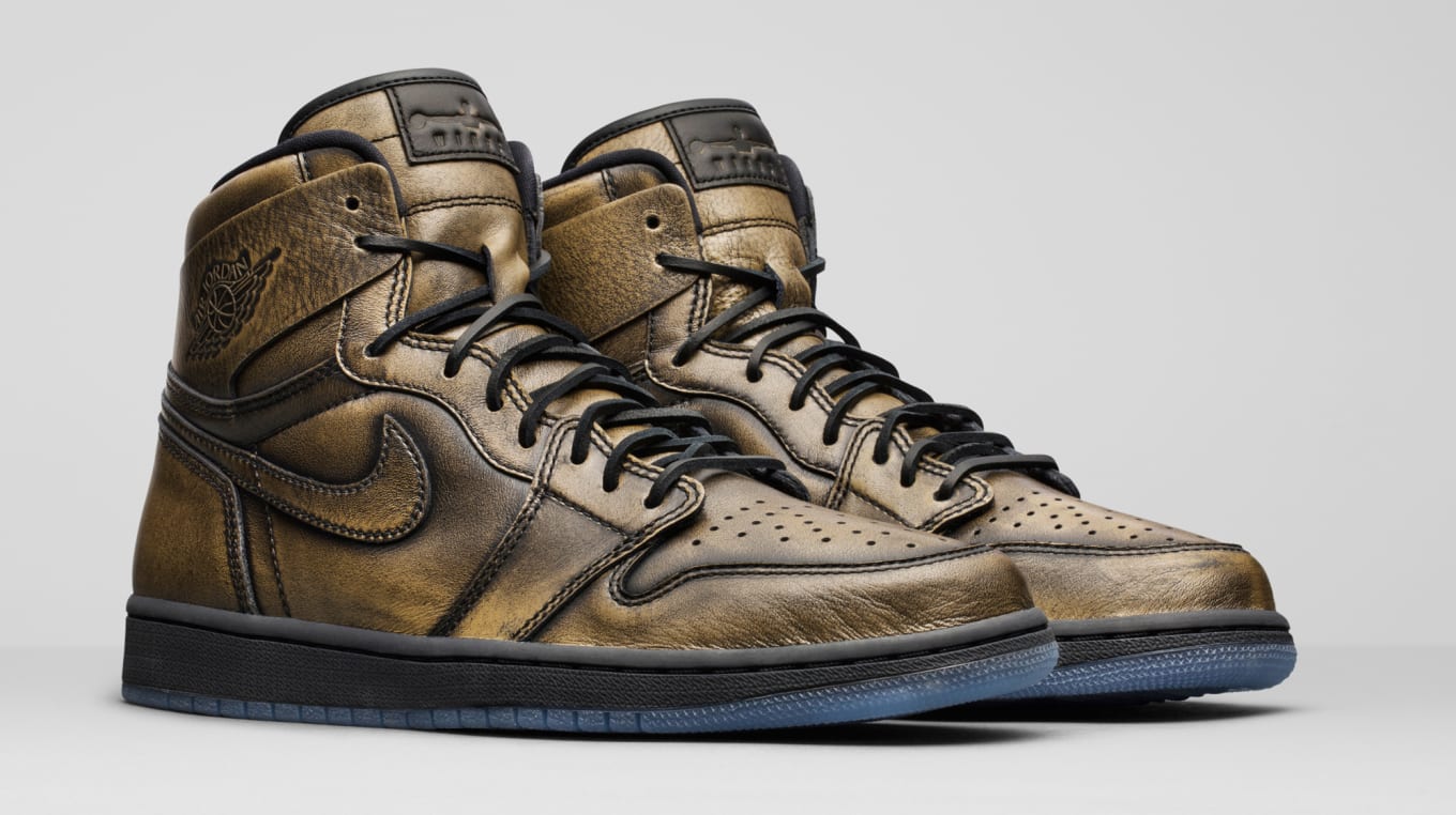 Wings Air Jordan 1 Gold 288703 500 Release Date Sole Collector