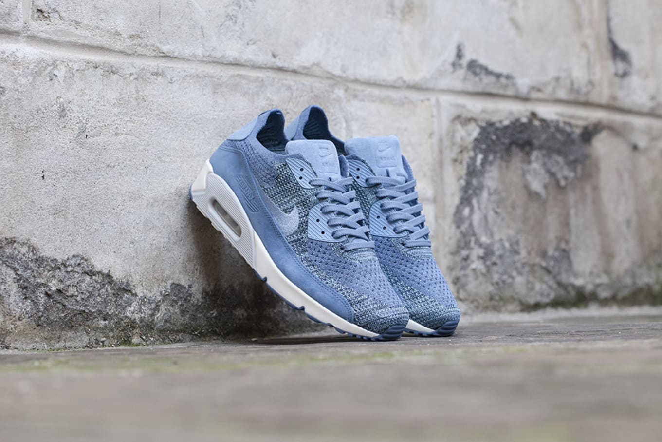 air max 90 flyknit blue