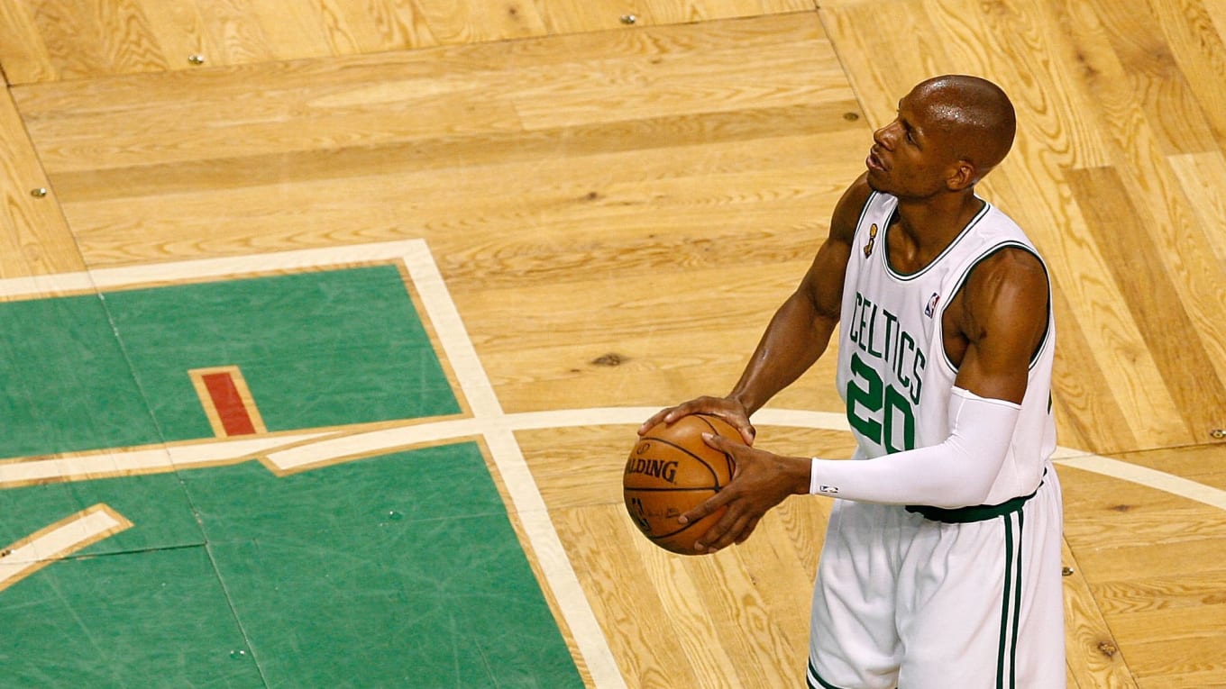 Ray allen player exclusive shoes