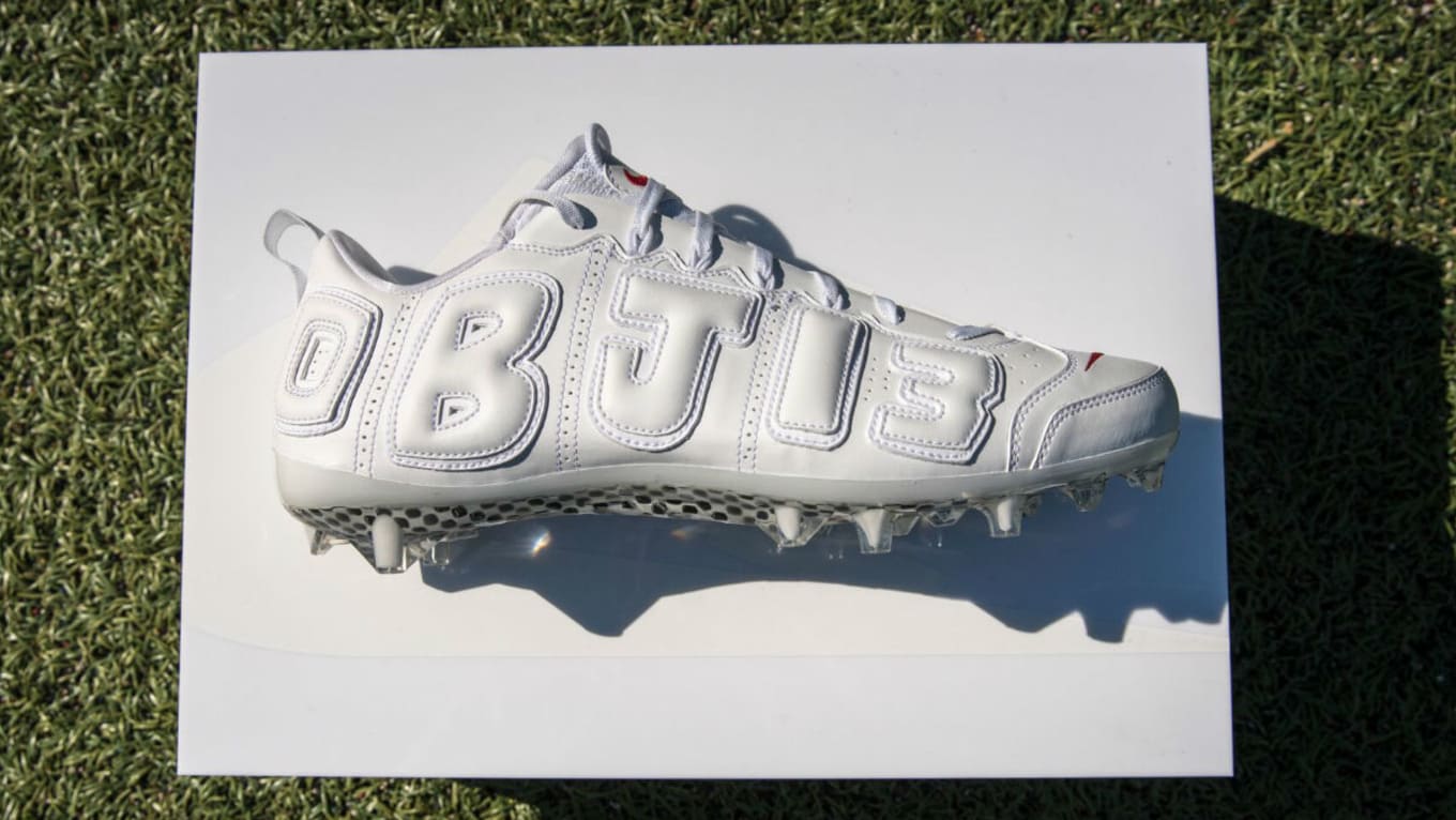 Obj cleats uptempo for sale deals