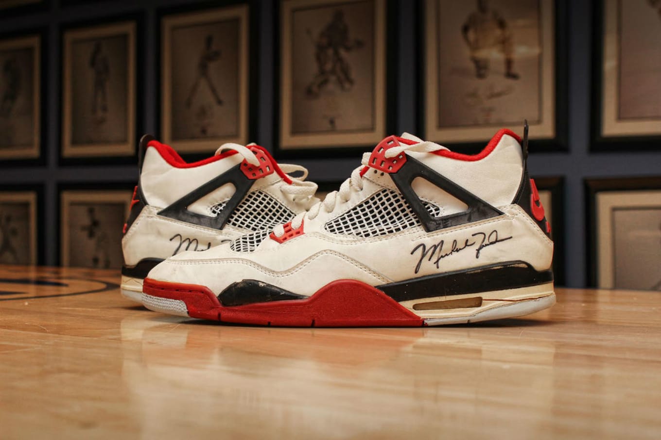 air jordan 4 fire red 1989