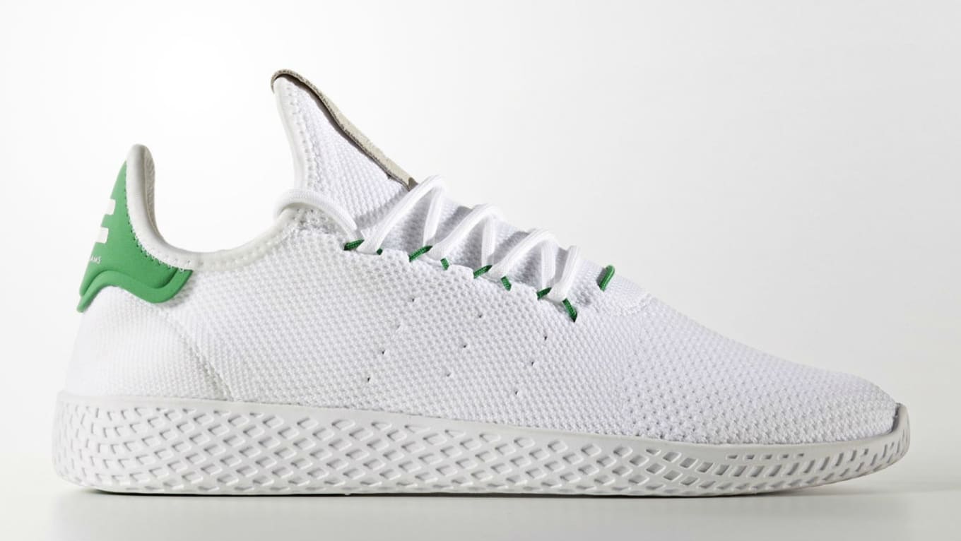 adidas pharrell tennis hu white