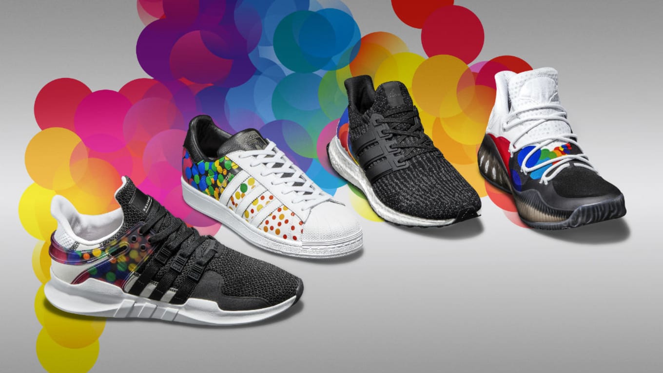 adidas pride rainbow sneakers