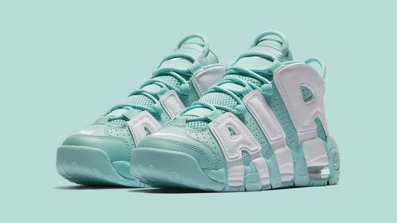 Nike Air More Uptempo GS Island Green Release Date 415082-300