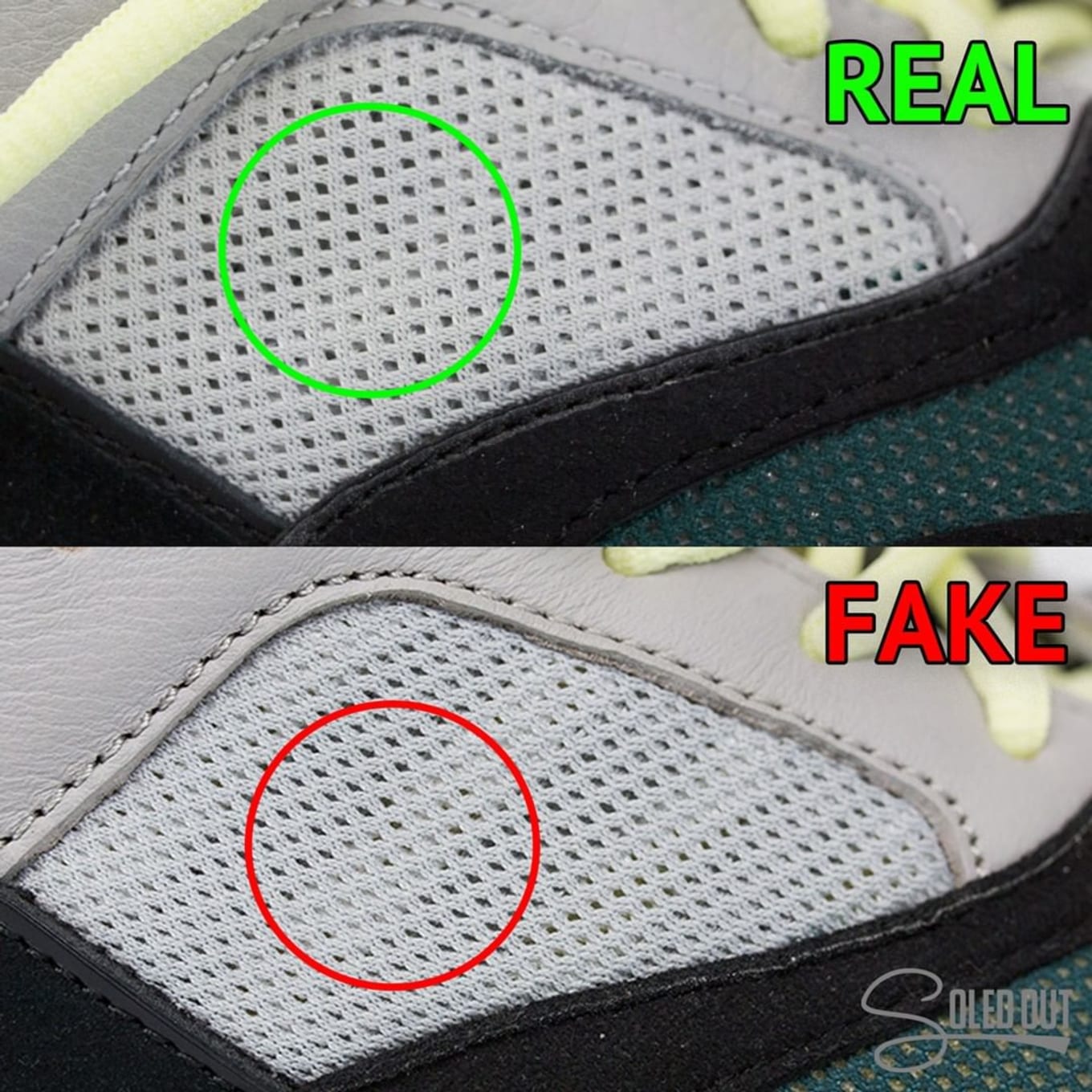 reebok classic original vs fake