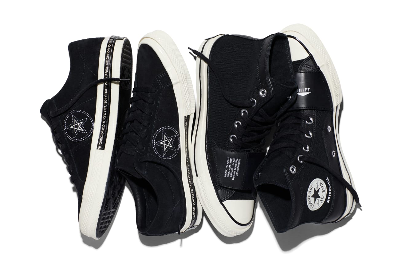 converse for motorcycle riding