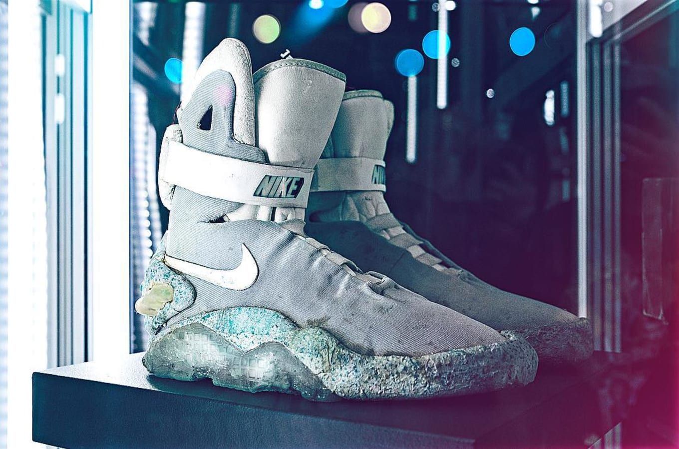 ropa interior Intuición germen Original Marty McFly Movie-Worn Nike Mags to be Auctioned Off | Sole  Collector