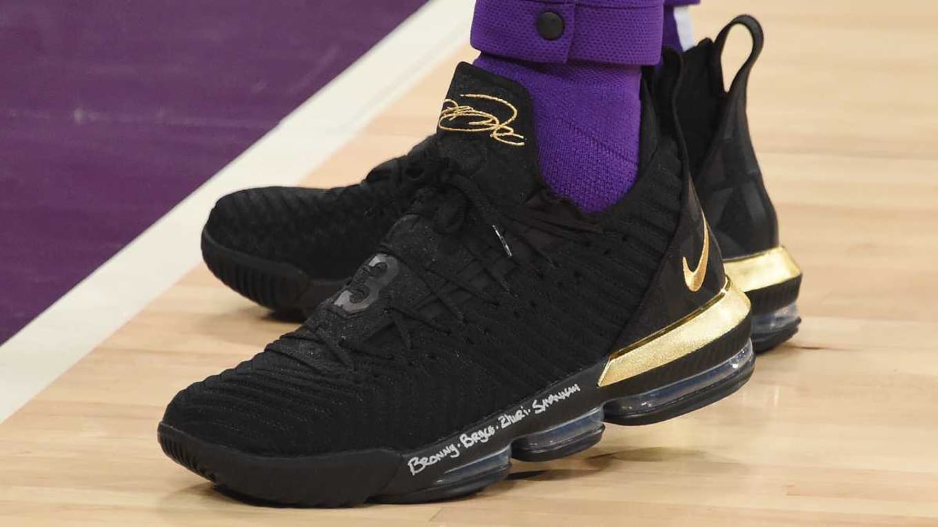 lebron 16 king black