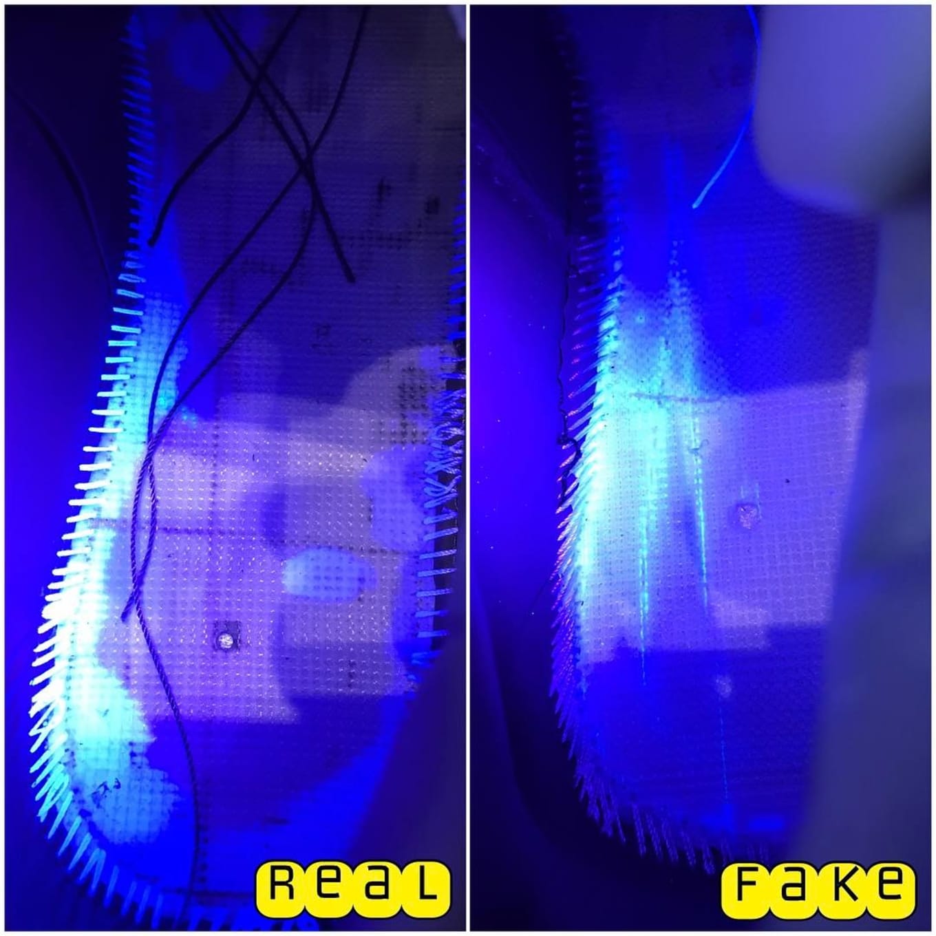 uv light legit check