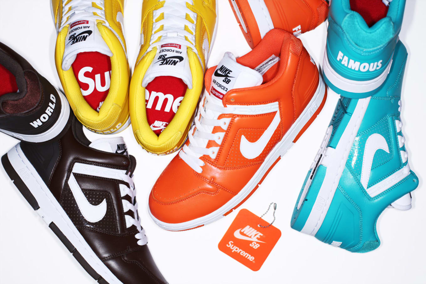 nike x supreme air force 2