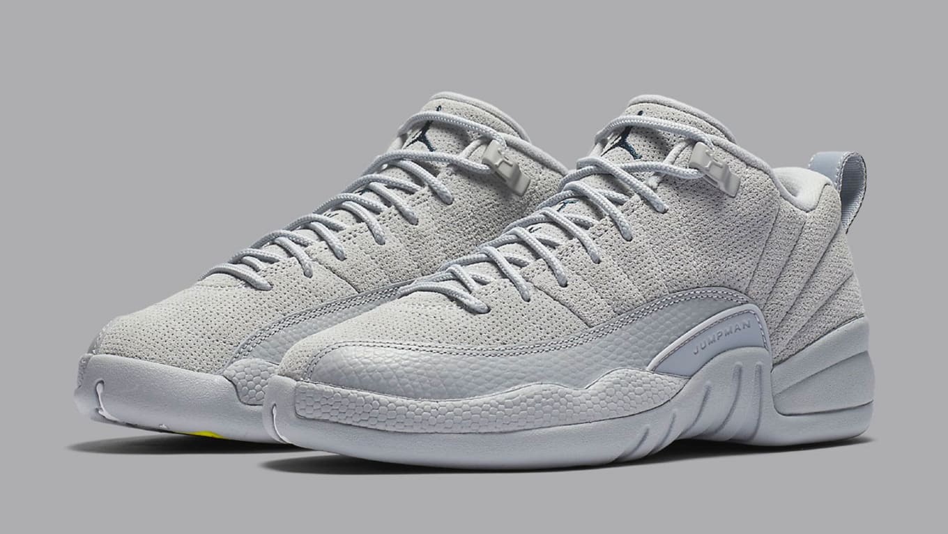 Air Jordan 12 Low Wolf Grey/Armory Navy 