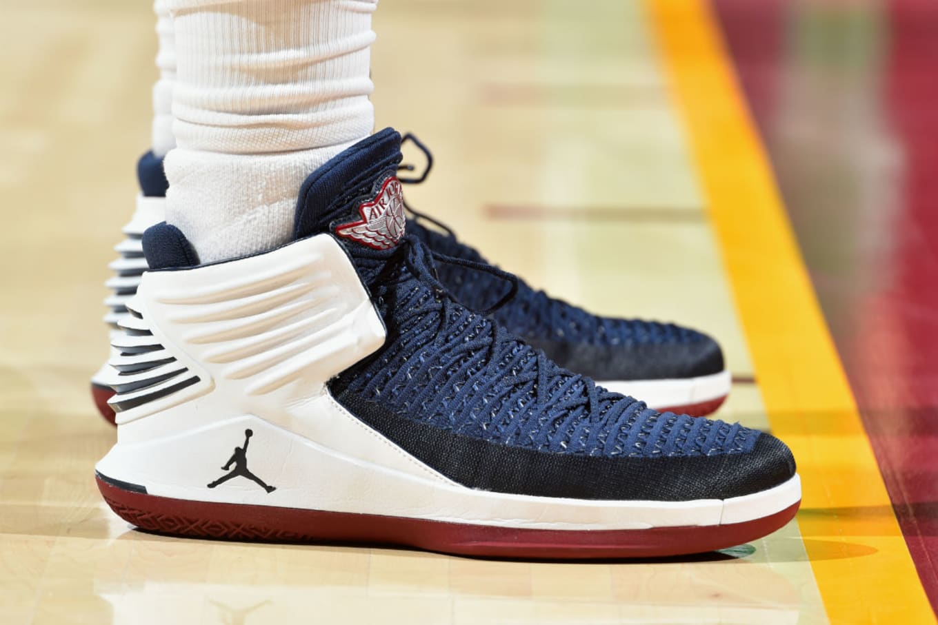 Jeff Green Air Jordan 32 Cavs PE | Sole 