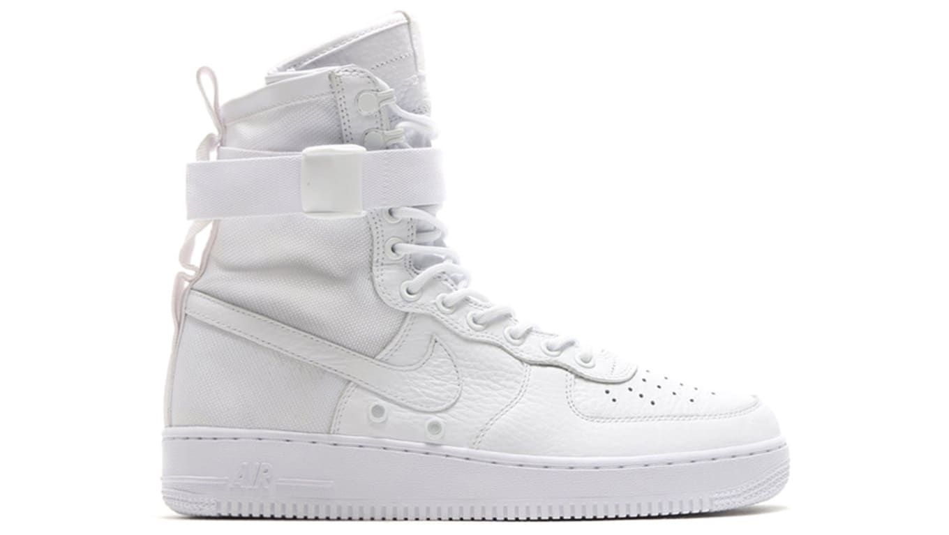 nike sf af1 triple white