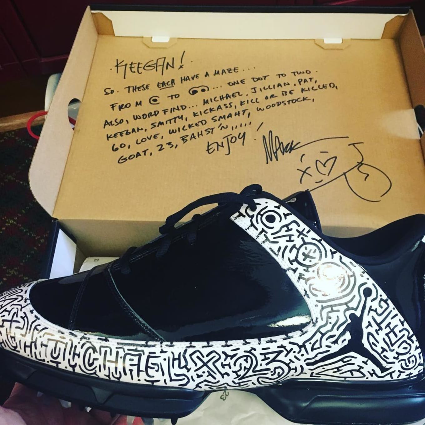 Keegan Bradley Maze Jordan Golf Shoes 