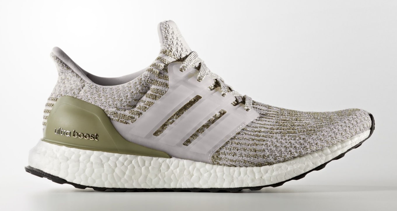 white and gold ultra boost