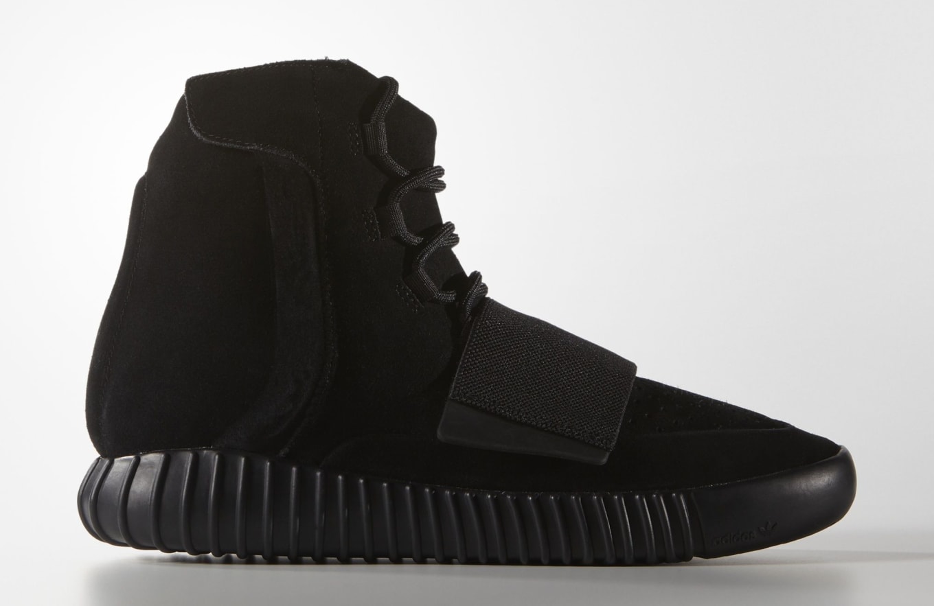 Black Adidas Yeezy Boosts at Outlet