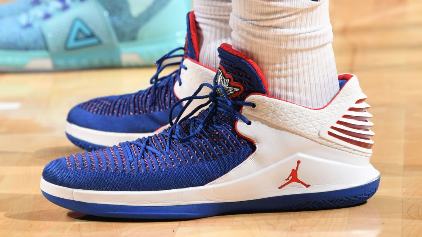 air jordan 32 low blue