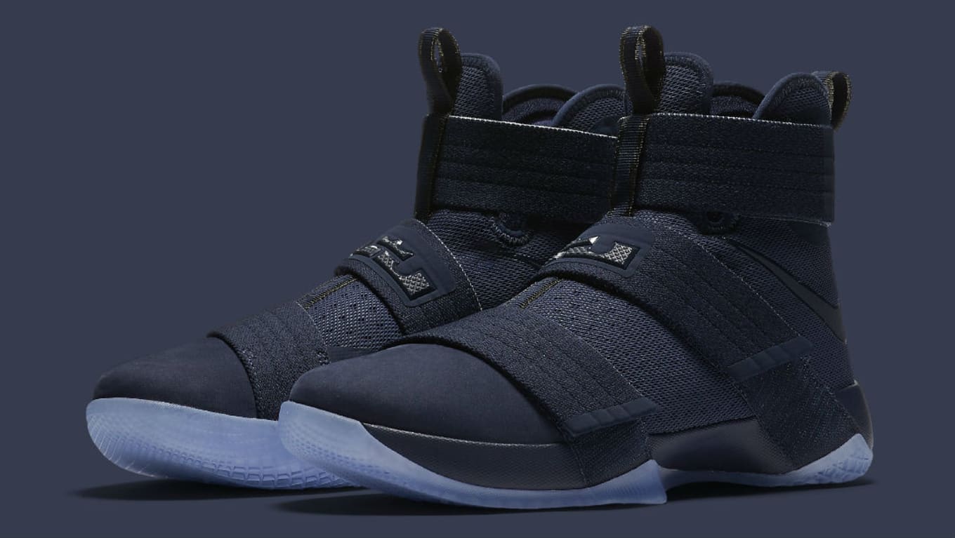 navy blue lebron soldiers
