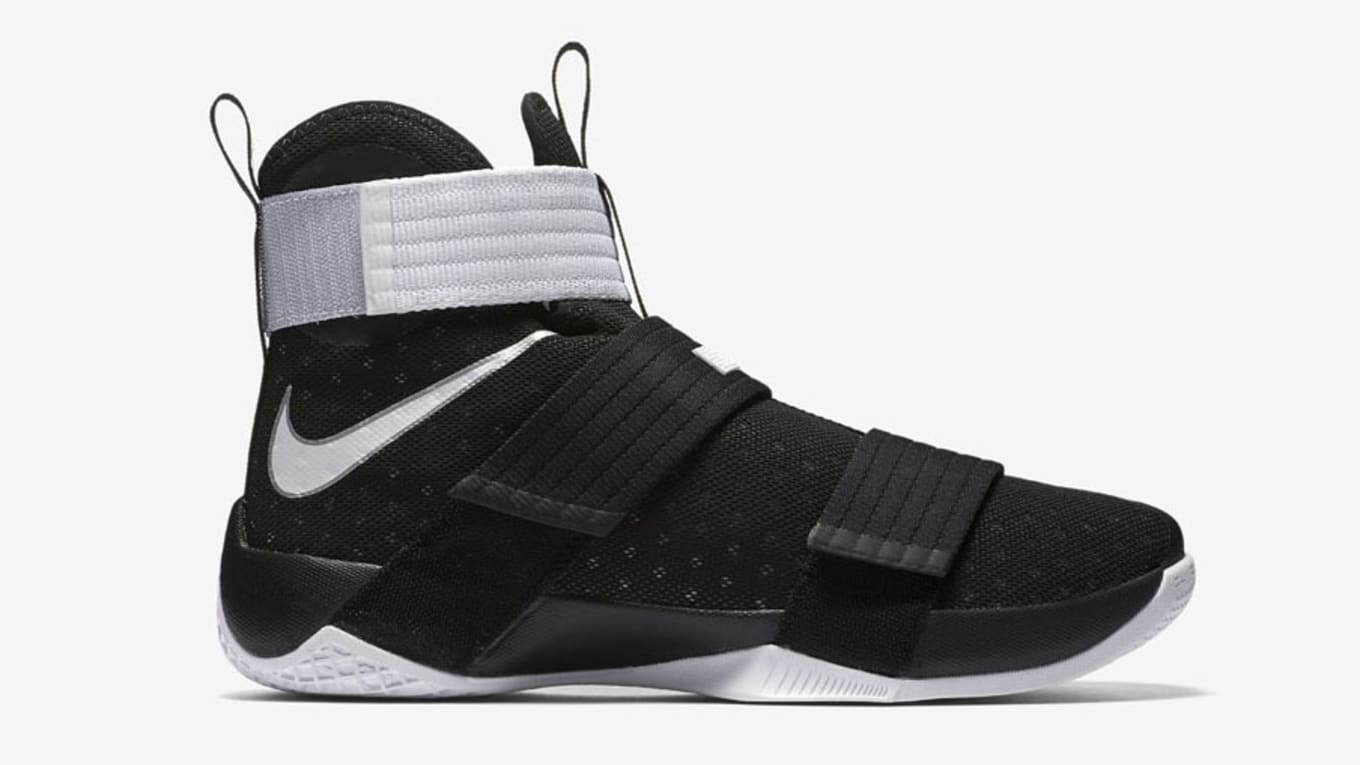 white and black lebron soldier 10 cheap 