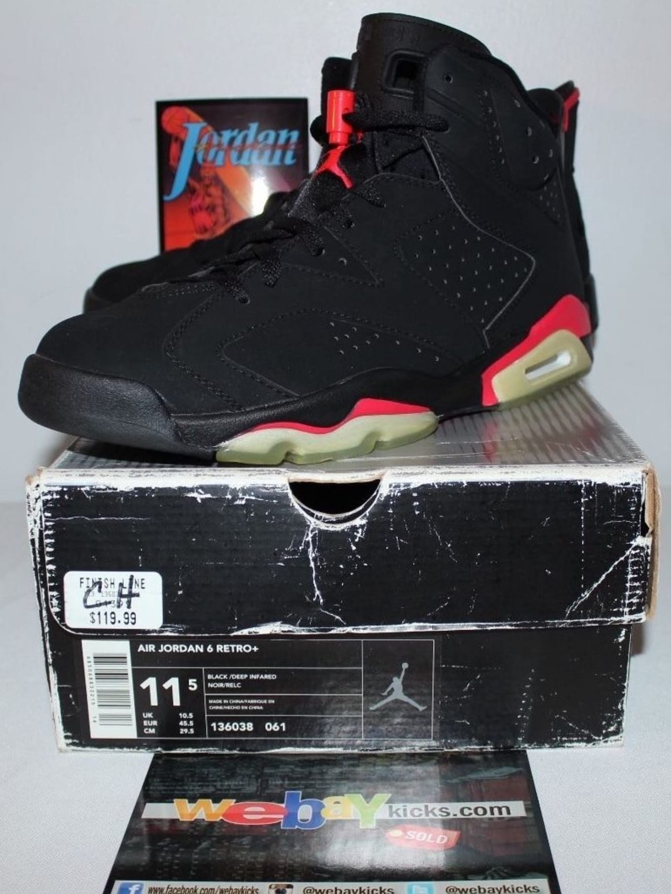 jordan 6 infrared 2000
