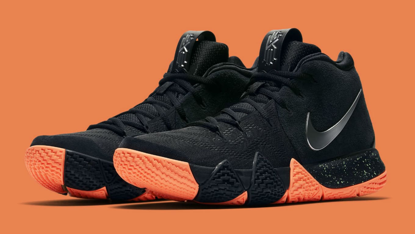 orange kyrie shoes