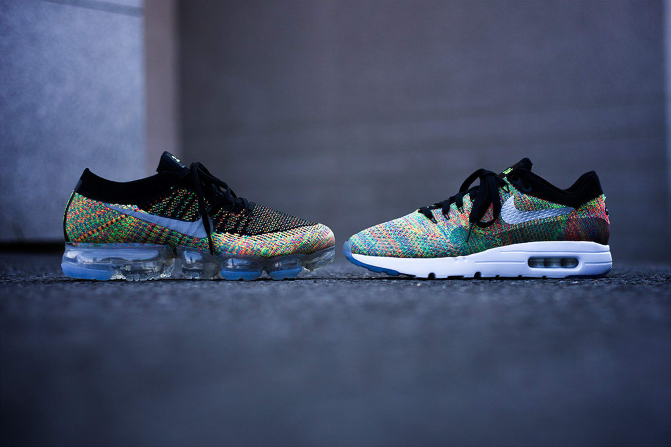 flyknit vapormax multicolor