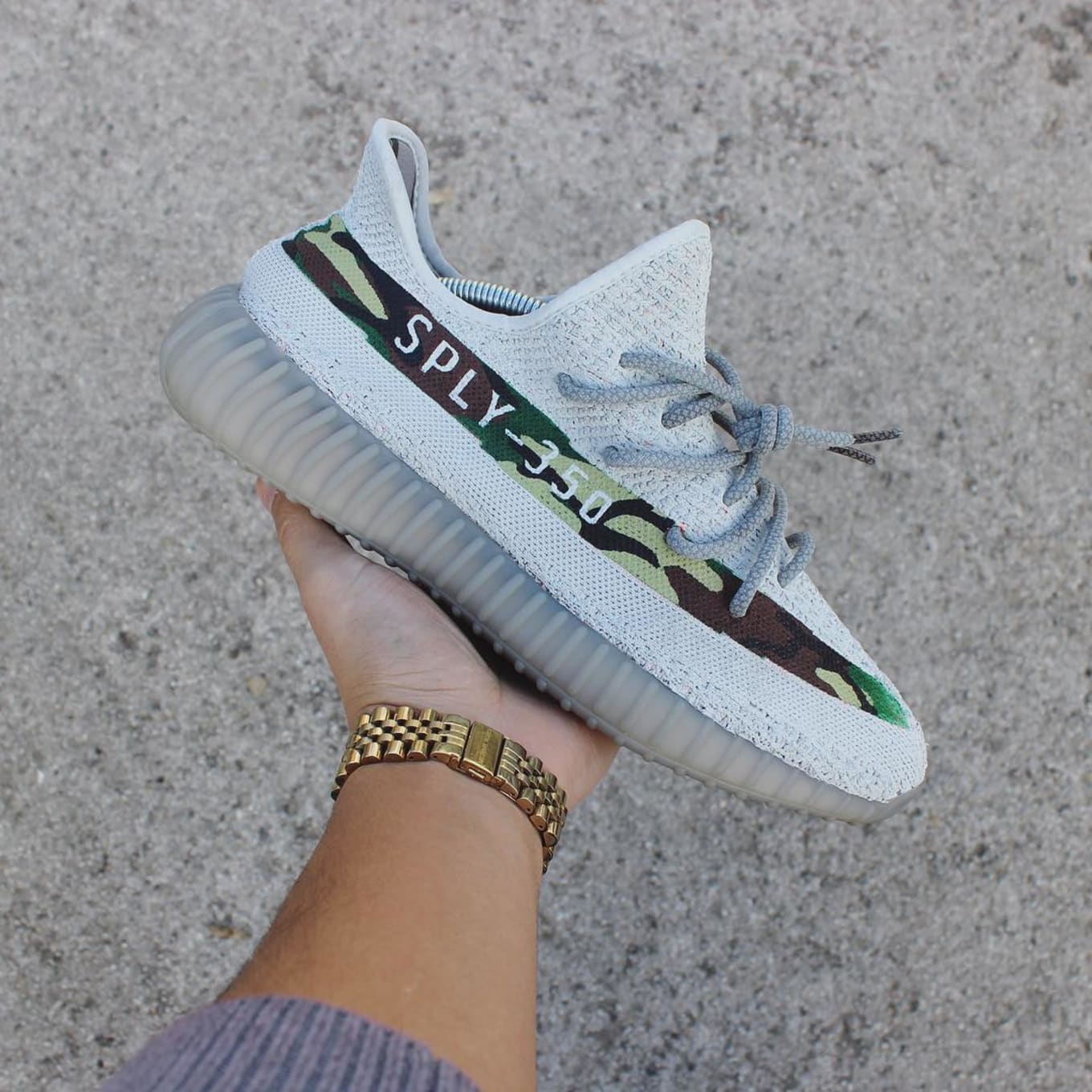 custom yeezy 350 v2 cream