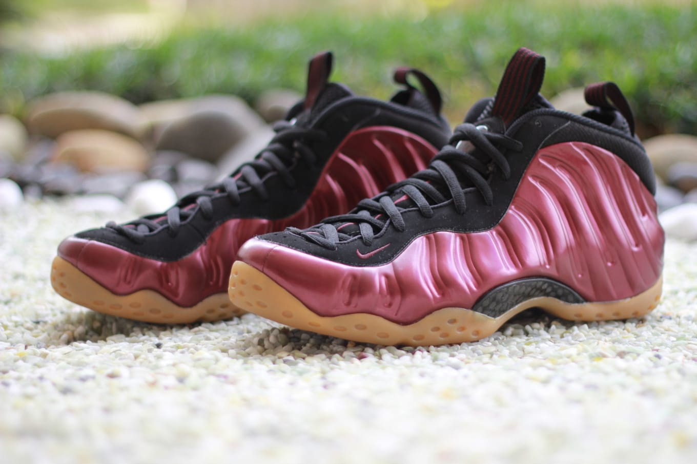 Burgundy foamposite