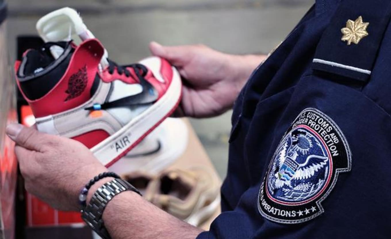 fake off white jordans