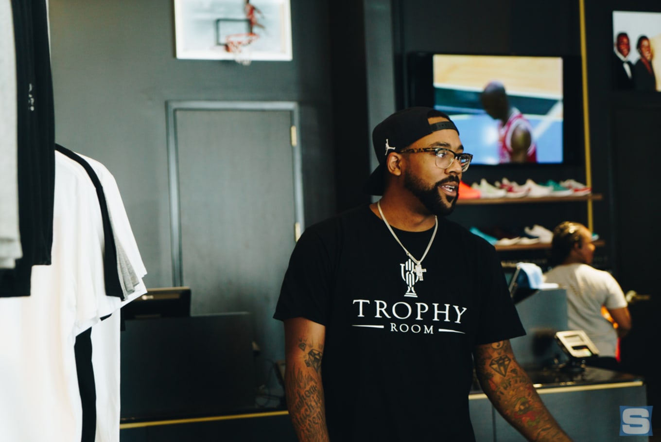 Marcus Jordan Michael Jordan Son Trophy Room Sole Collector