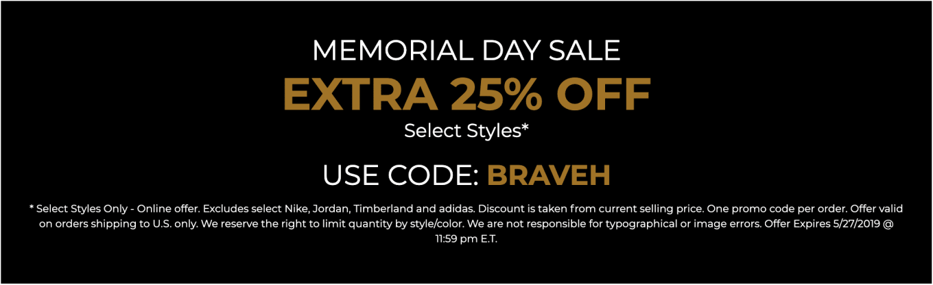 nike memorial day sale