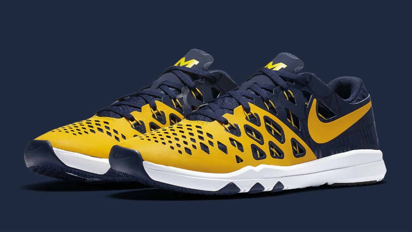 Michigan Nike Train Speed 4 844102 417 Sole Collector